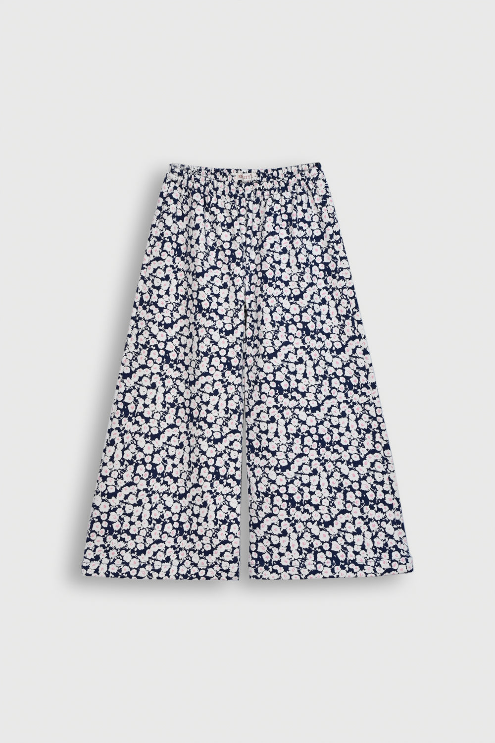 Kids' Floral Print Co-Ords with Navy Collar Reality