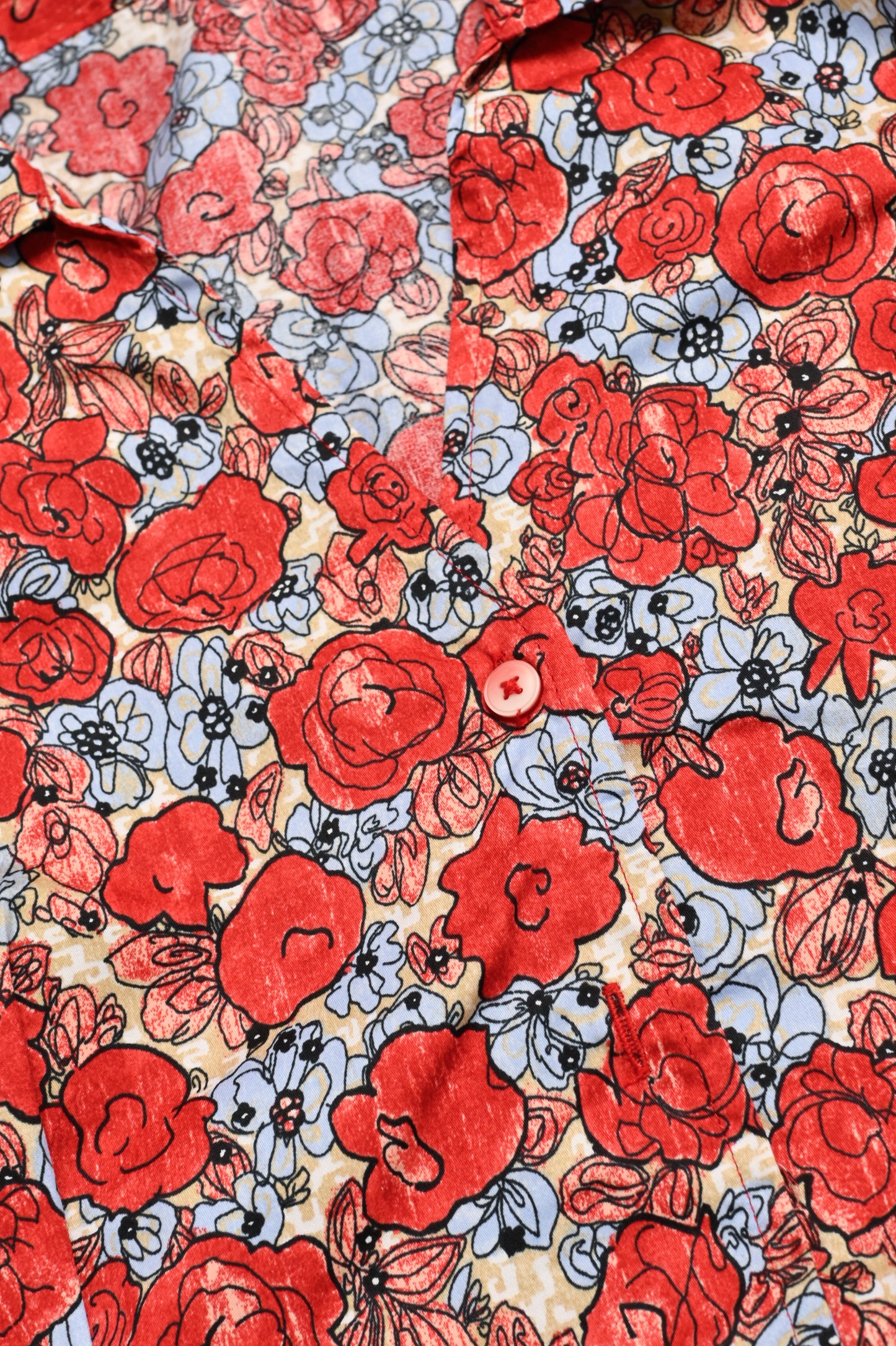 LADIES RED TOP