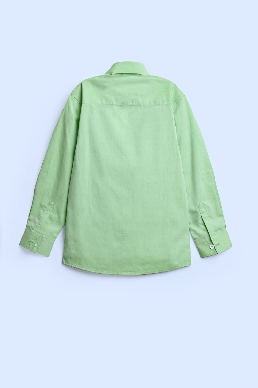 Boys CASUAL LIGHT GREEN SHIRT Reality