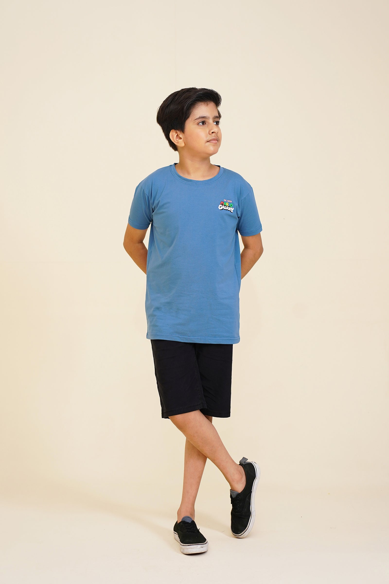WORTHY GRAPHIC LIGHT BLUE TEE Reality