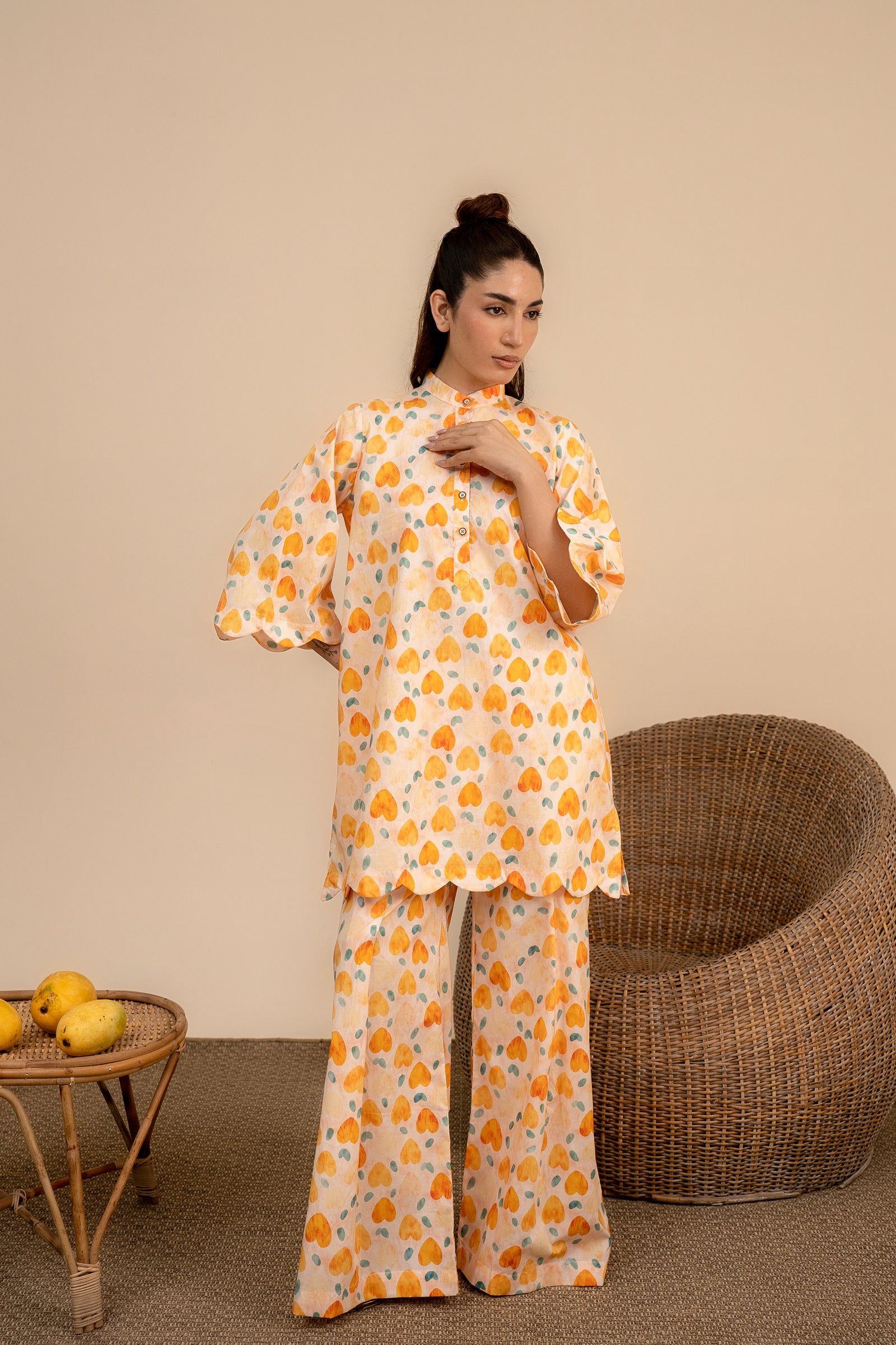 YELLOW FLORAL FROCK Reality