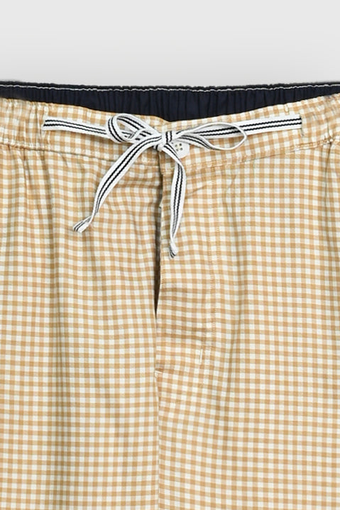 YELLOW CHECK TROUSER Reality