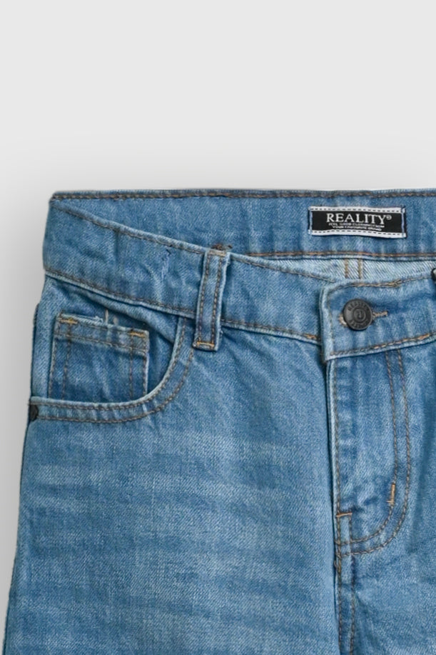 LIGHT BLUE LOOSE FIT DENIM Reality