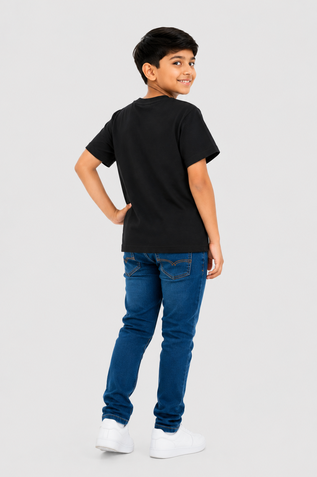 Boys BLACK T-SHIRT Reality