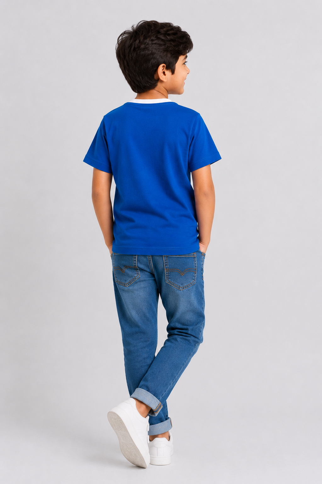 Boys BLUE T-SHIRT Reality