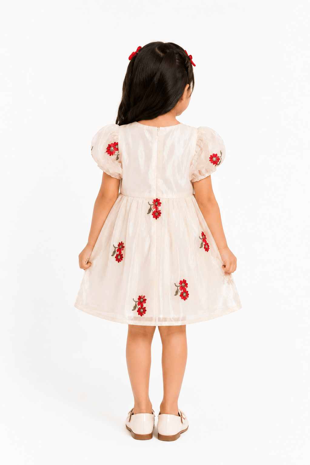 GIRLS OFF WHITE FROCK Reality
