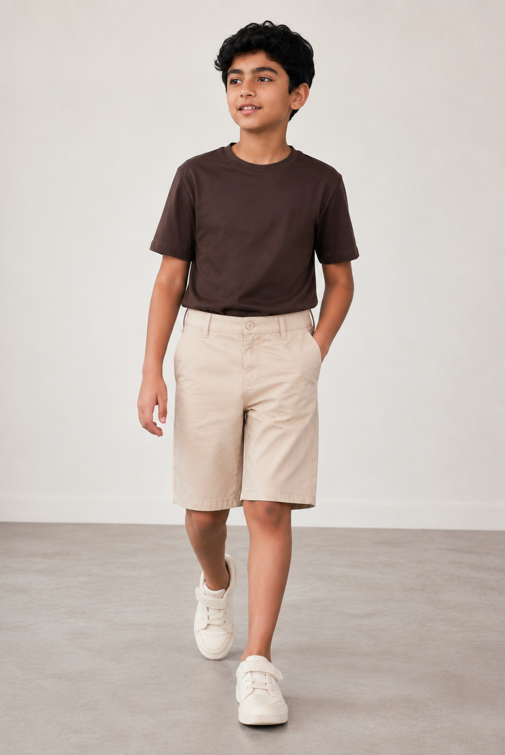 KIDS BEIGE SHORTS Reality