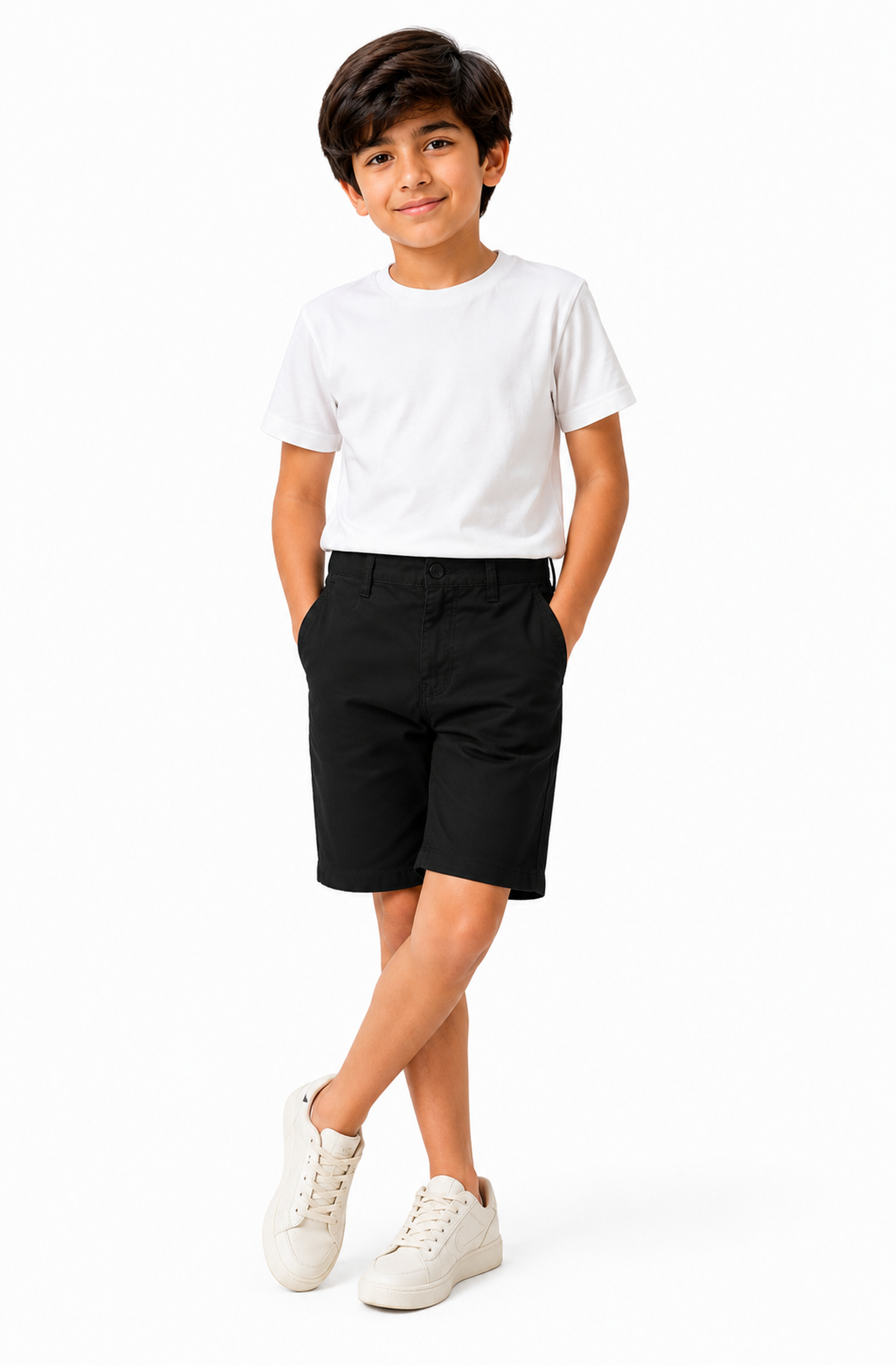 KIDS BLACK SHORTS
