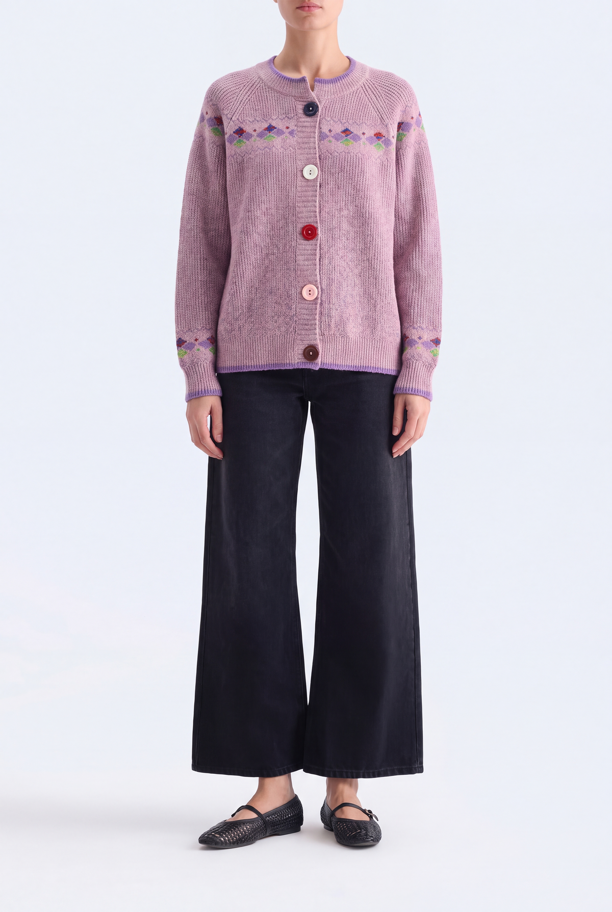 LIGHT PURPLE SWEATER Reality