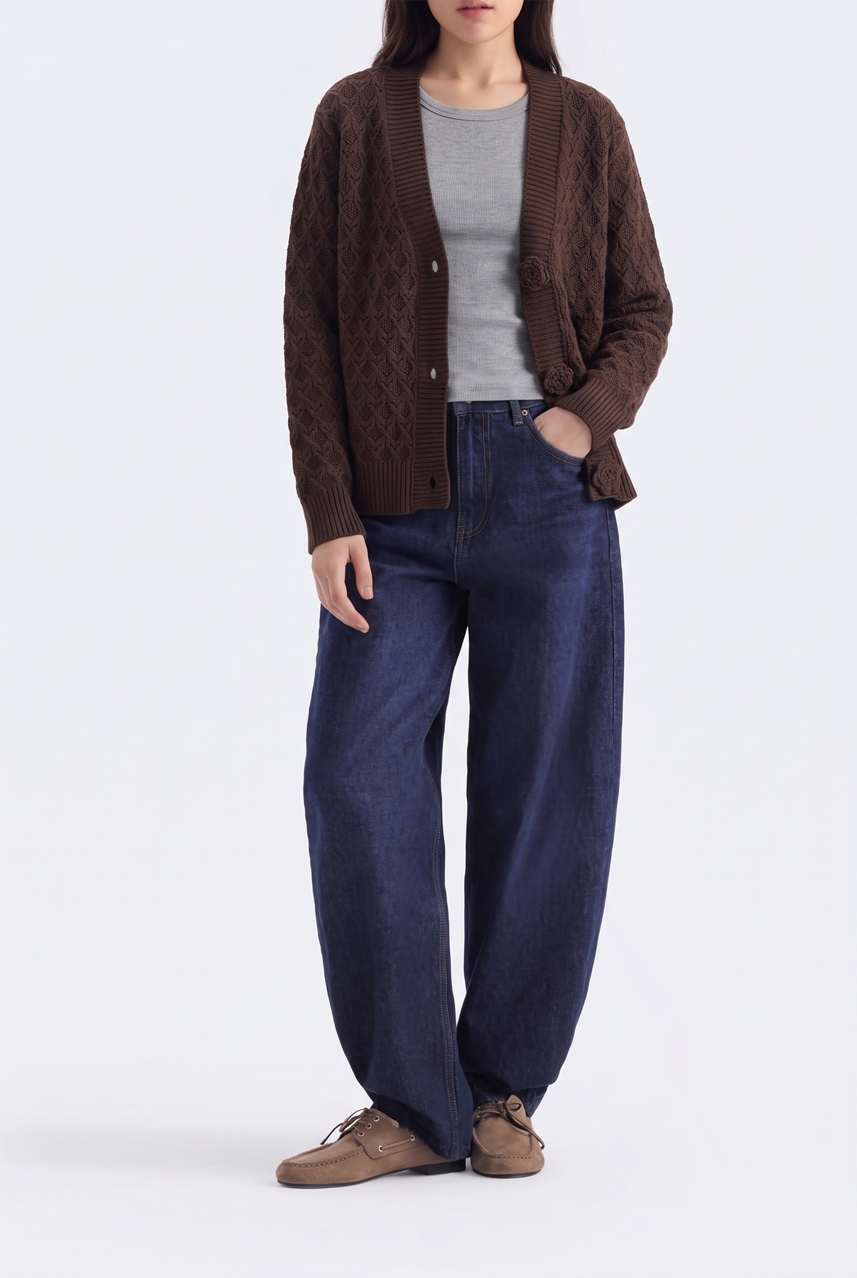 BROWN SWEATER Reality