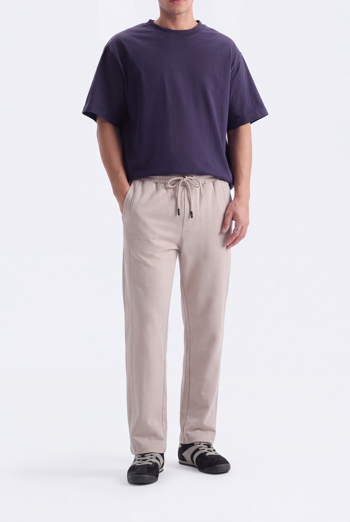 COTTON JERSEY SKIN TROUSER Reality