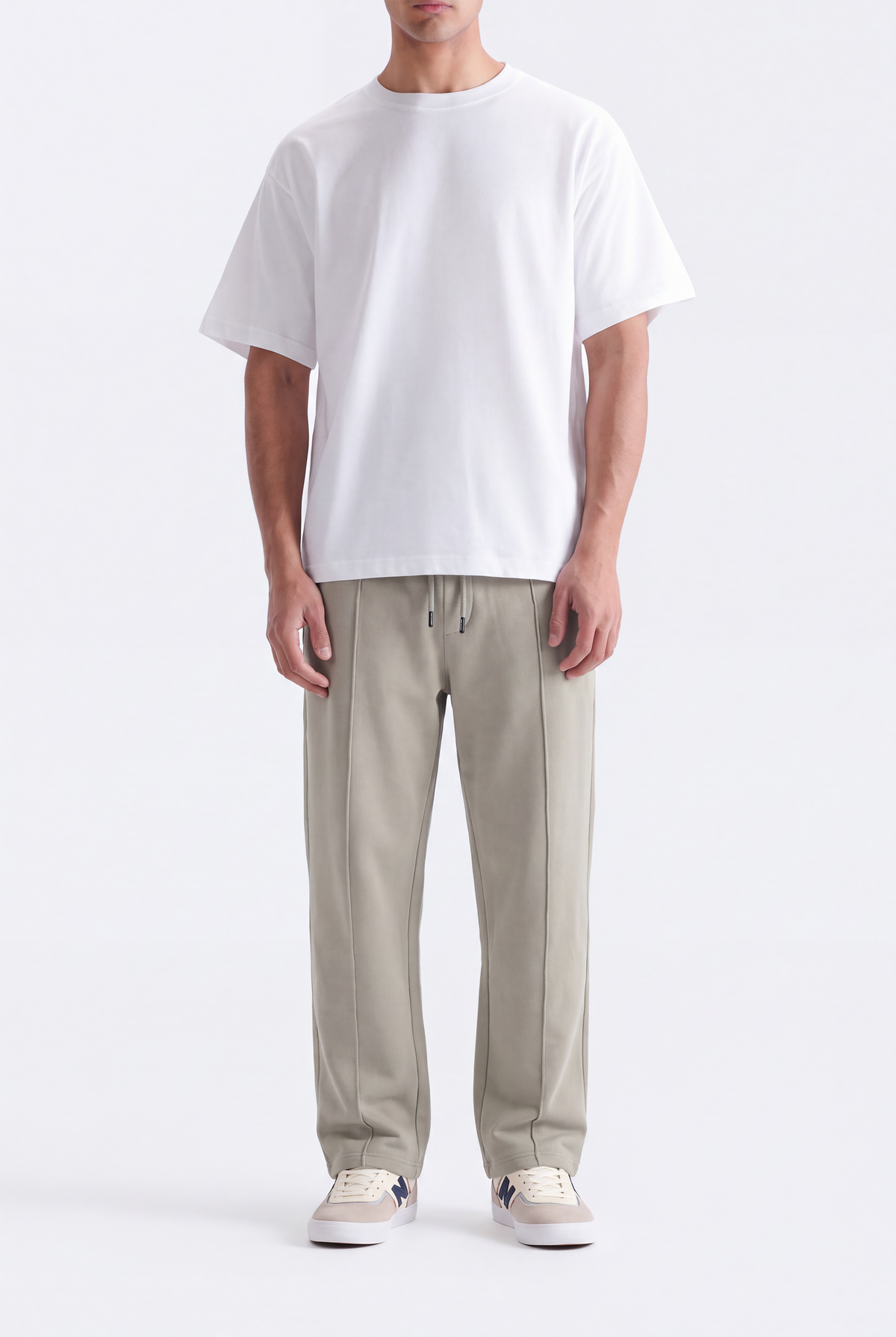TERRY TAPERED LIGHT GREEN TROUSER Reality