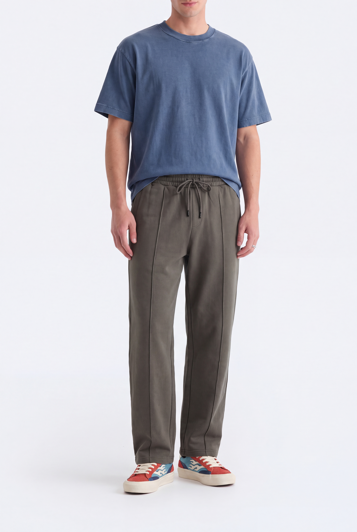 TERRY TAPERED OLIVE TROUSER Reality