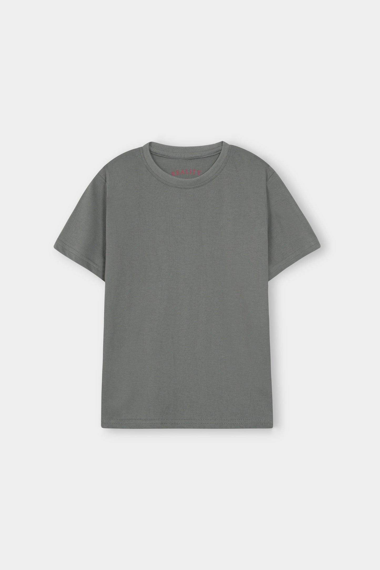 Comfortable Grey Boy T-shirt - Soft and Casual Everyday Wear Reality