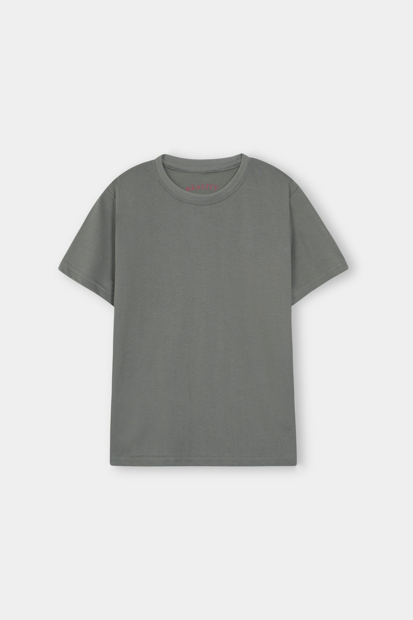 Comfortable Grey Boy T-shirt - Soft and Casual Everyday Wear Reality