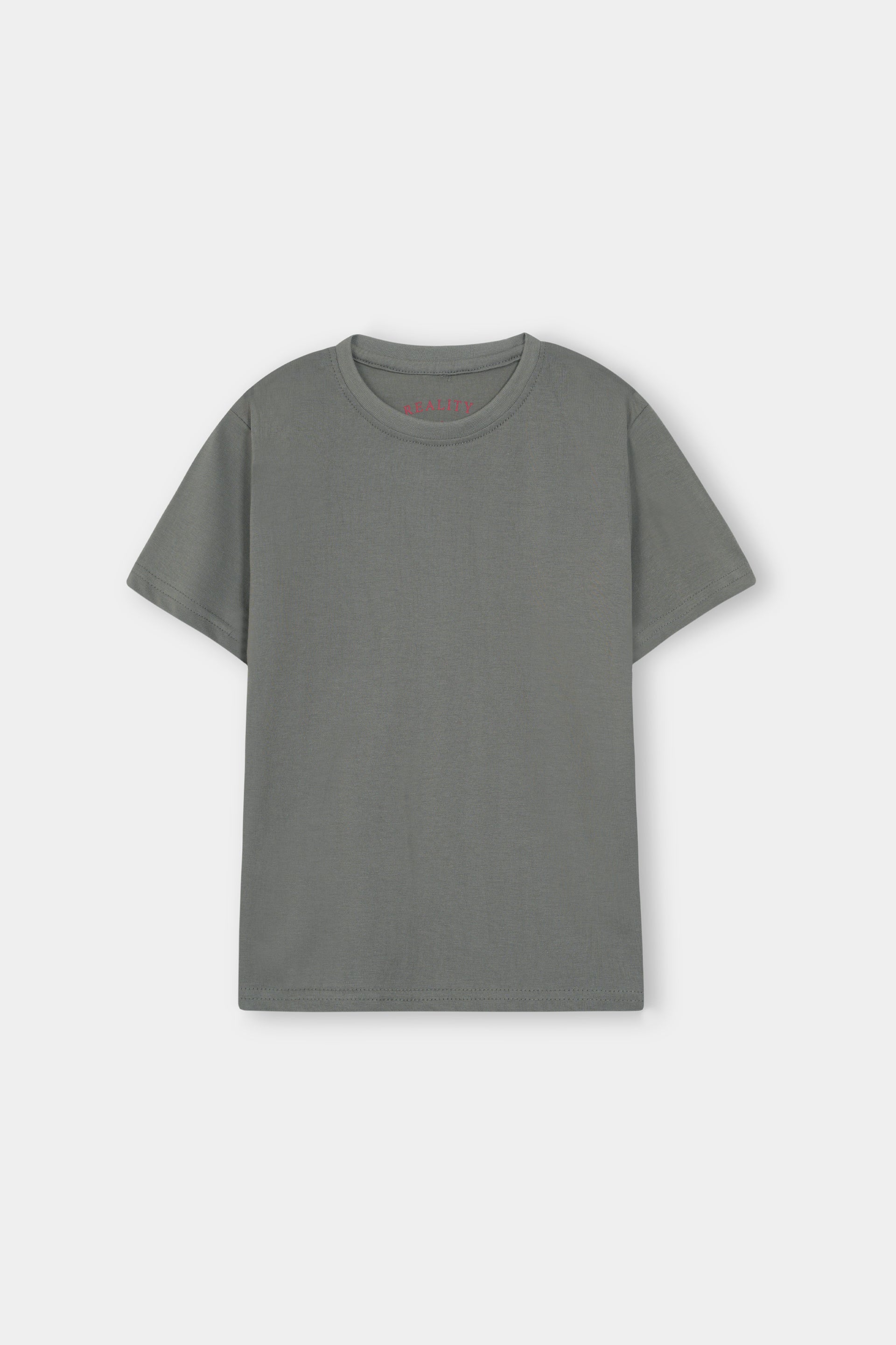Comfortable Grey Boy T-shirt - Soft and Casual Everyday Wear Reality