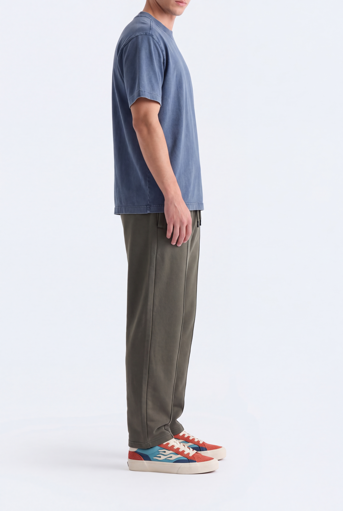 TERRY TAPERED OLIVE TROUSER Reality