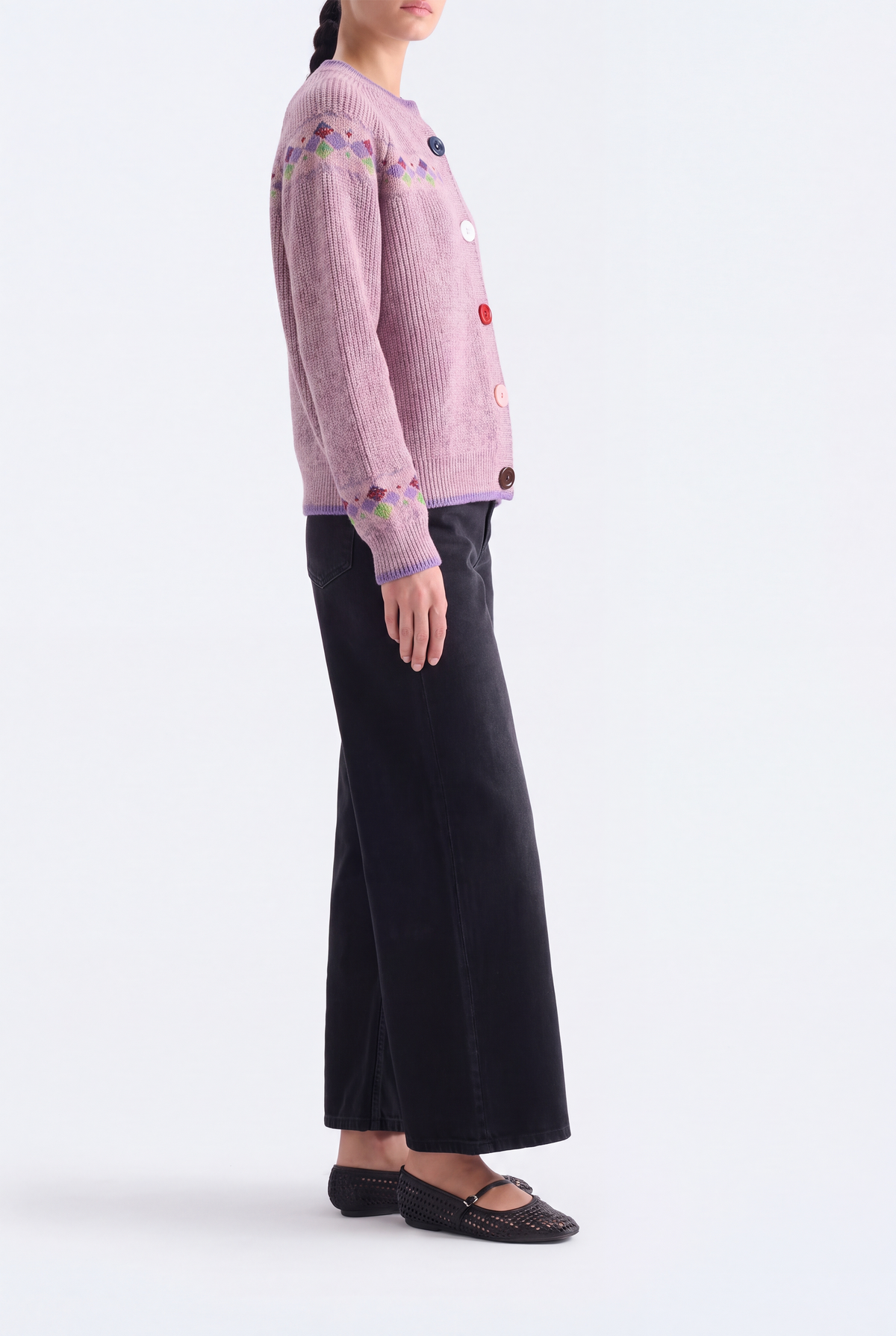 LIGHT PURPLE SWEATER Reality