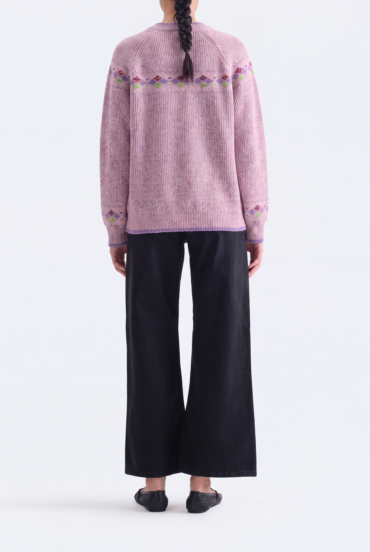 LIGHT PURPLE SWEATER Reality