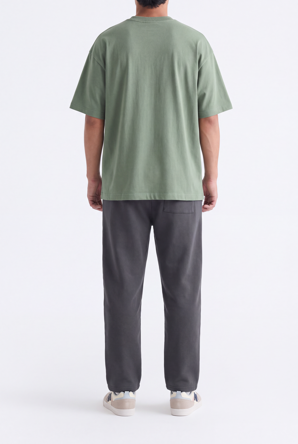 TERRY TAPERED GRAY TROUSER Reality