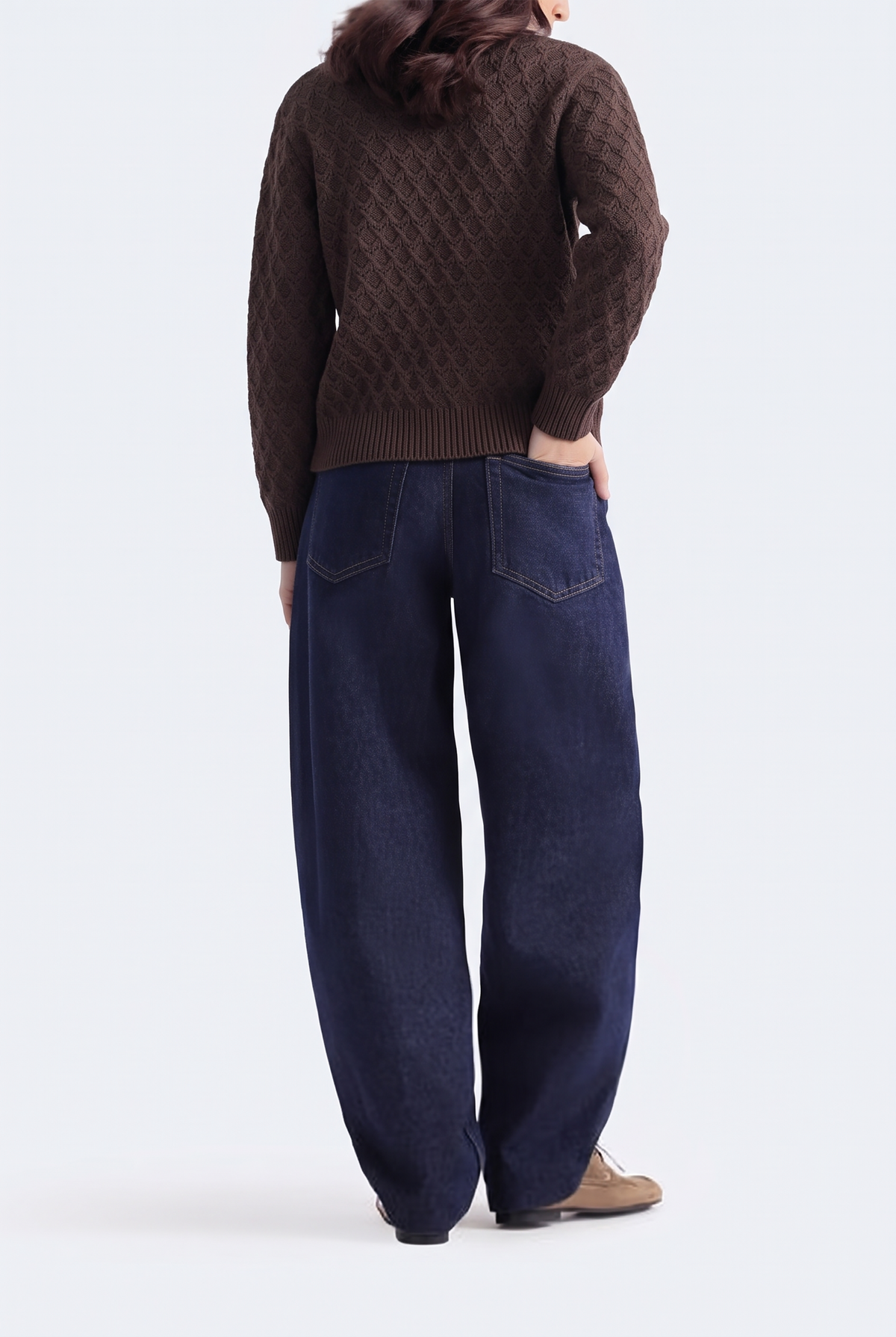 BROWN SWEATER Reality