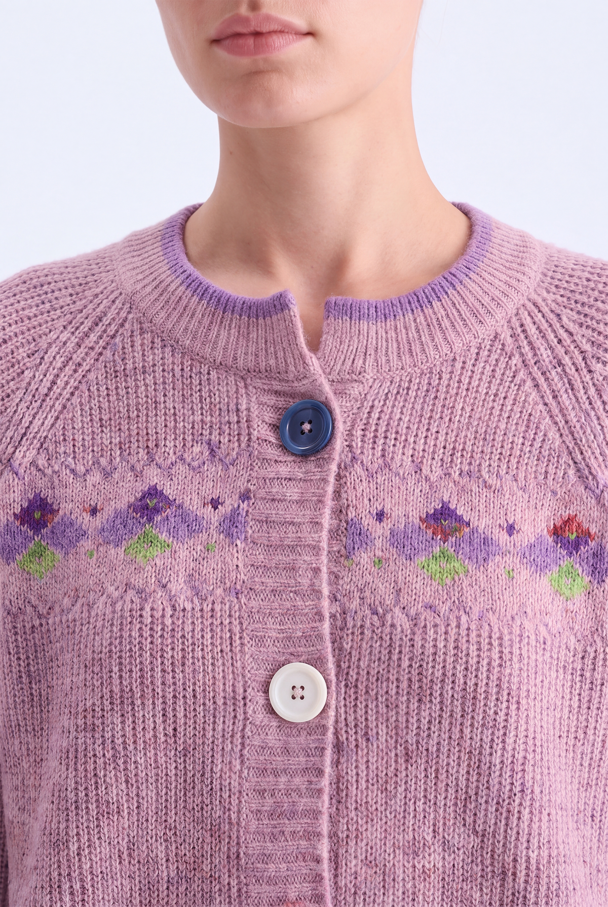 LIGHT PURPLE SWEATER Reality