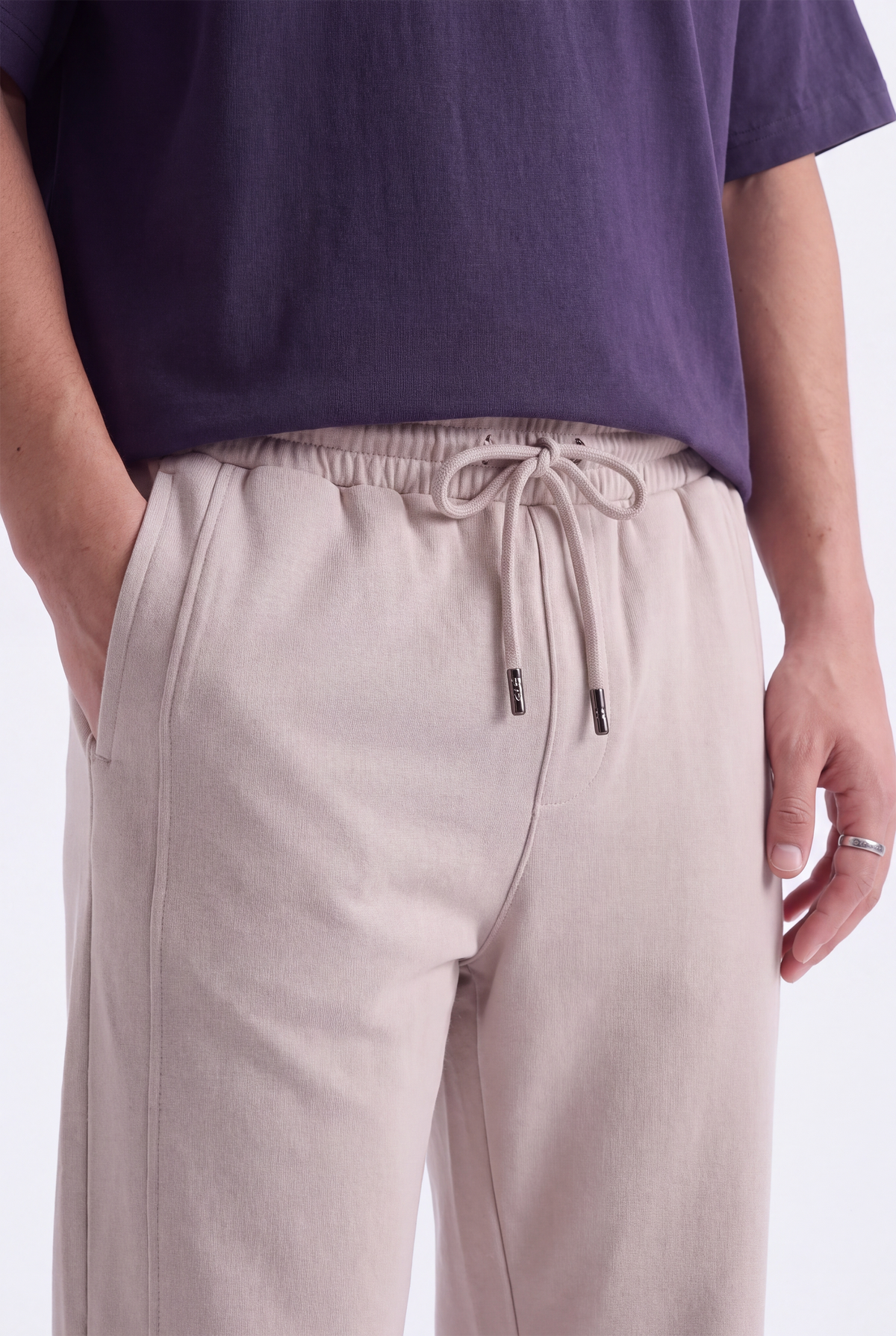 COTTON JERSEY SKIN TROUSER Reality