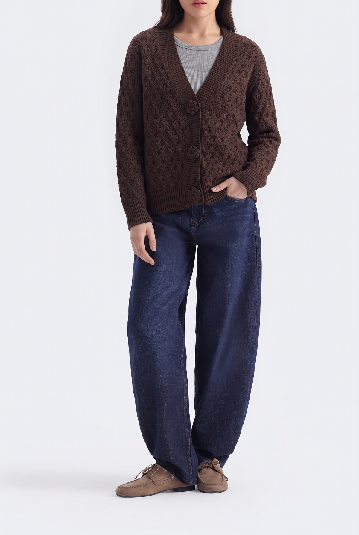 BROWN SWEATER Reality