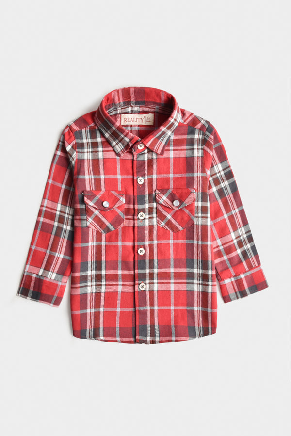 Newborn Classic Plaid Shirt (3-24M)