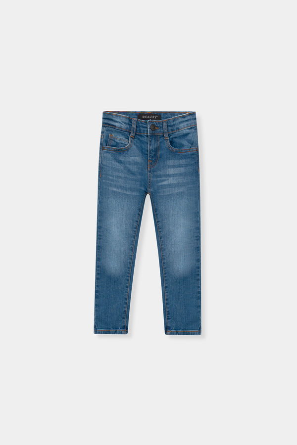 Trendy Blue Boy Denim Jeans - Comfortable and Stylish Everyday Wear Reality