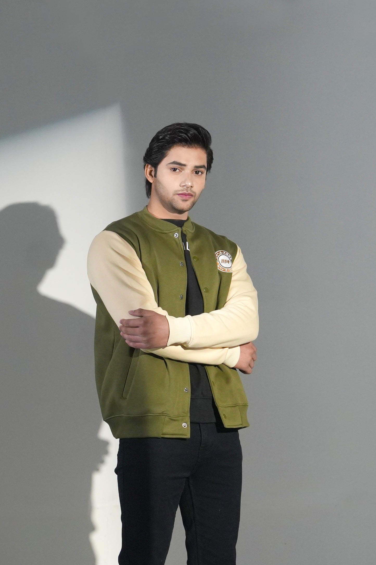 MEN ARMY GREEN JACKET Reality