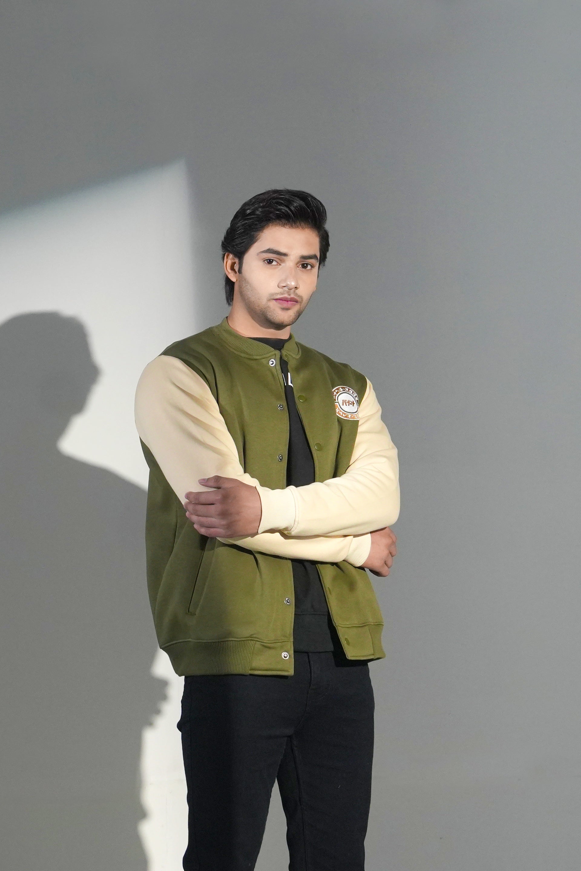 MEN ARMY GREEN JACKET Reality