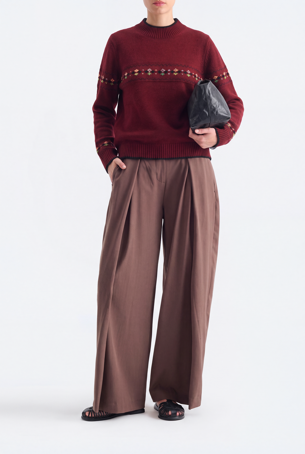 MAROON SWEATER Reality