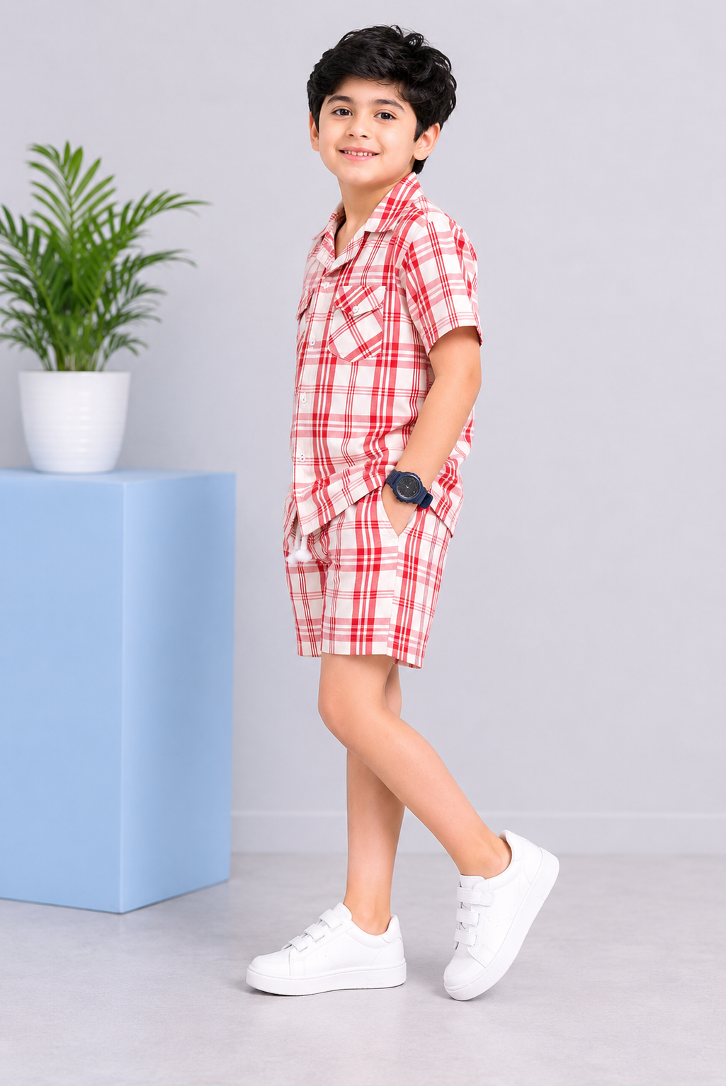 COAT COLLAR RED CASUAL SHIRT Reality