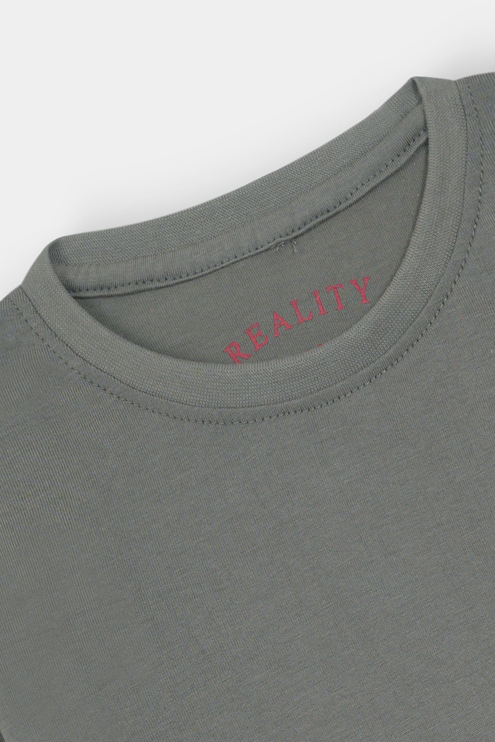 Comfortable Grey Boy T-shirt - Soft and Casual Everyday Wear Reality