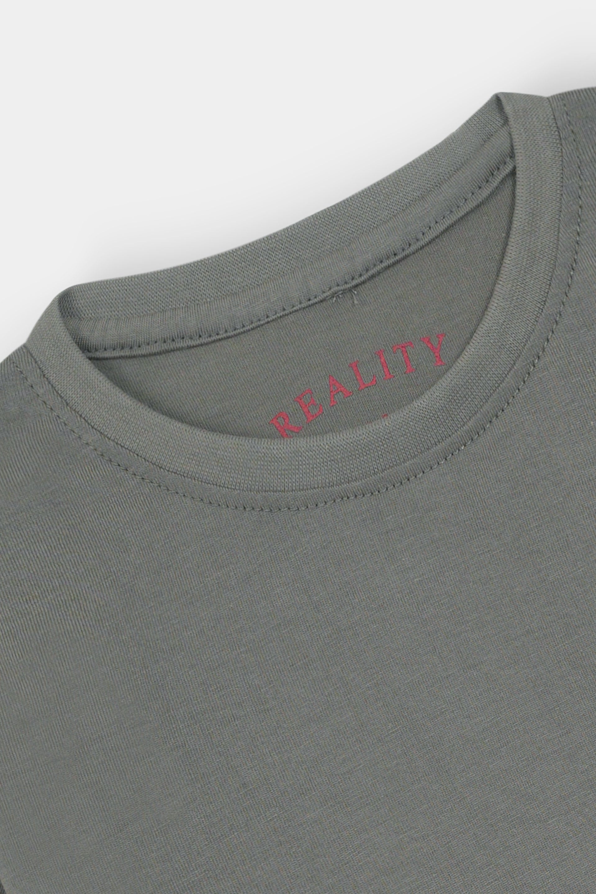 Comfortable Grey Boy T-shirt - Soft and Casual Everyday Wear Reality