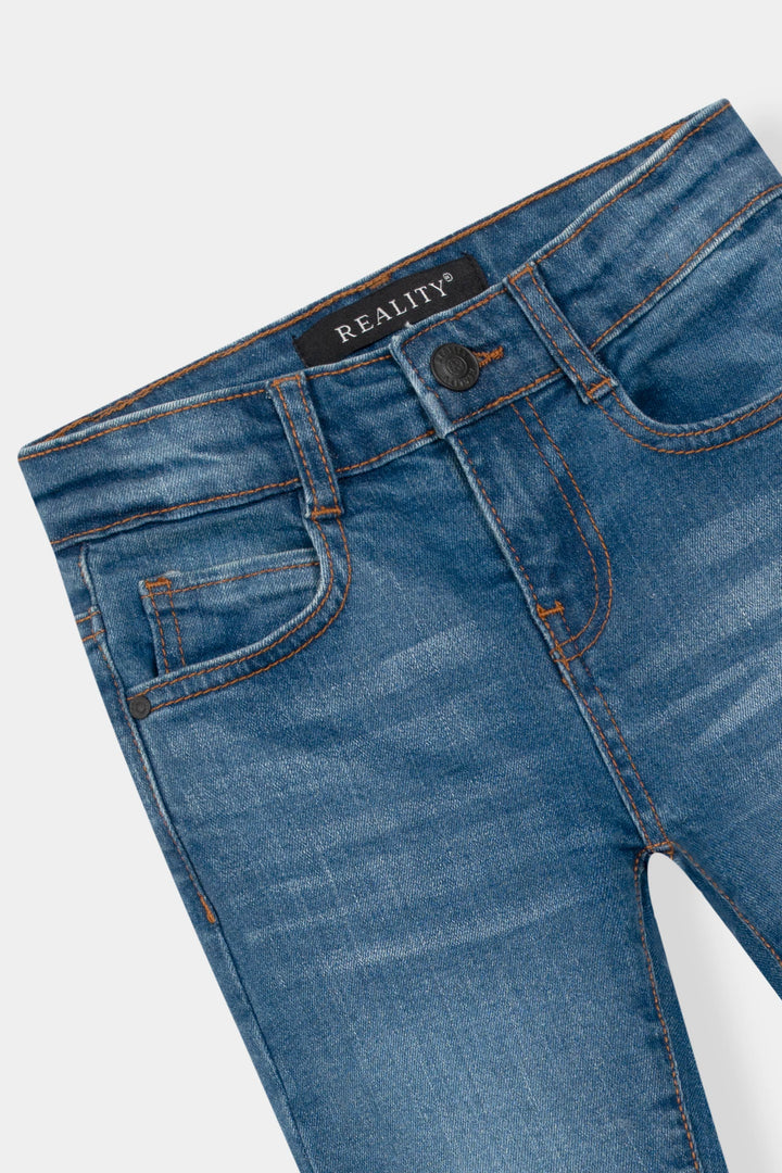 Trendy Blue Boy Denim Jeans - Comfortable and Stylish Everyday Wear Reality