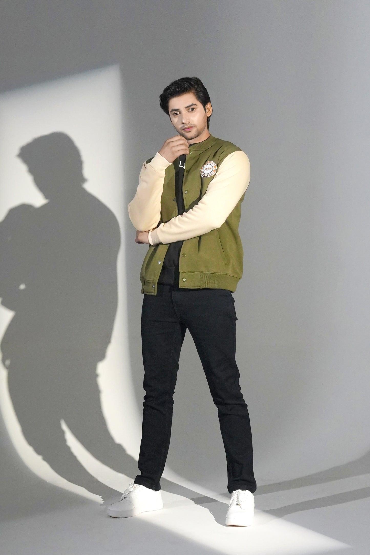 MEN ARMY GREEN JACKET Reality