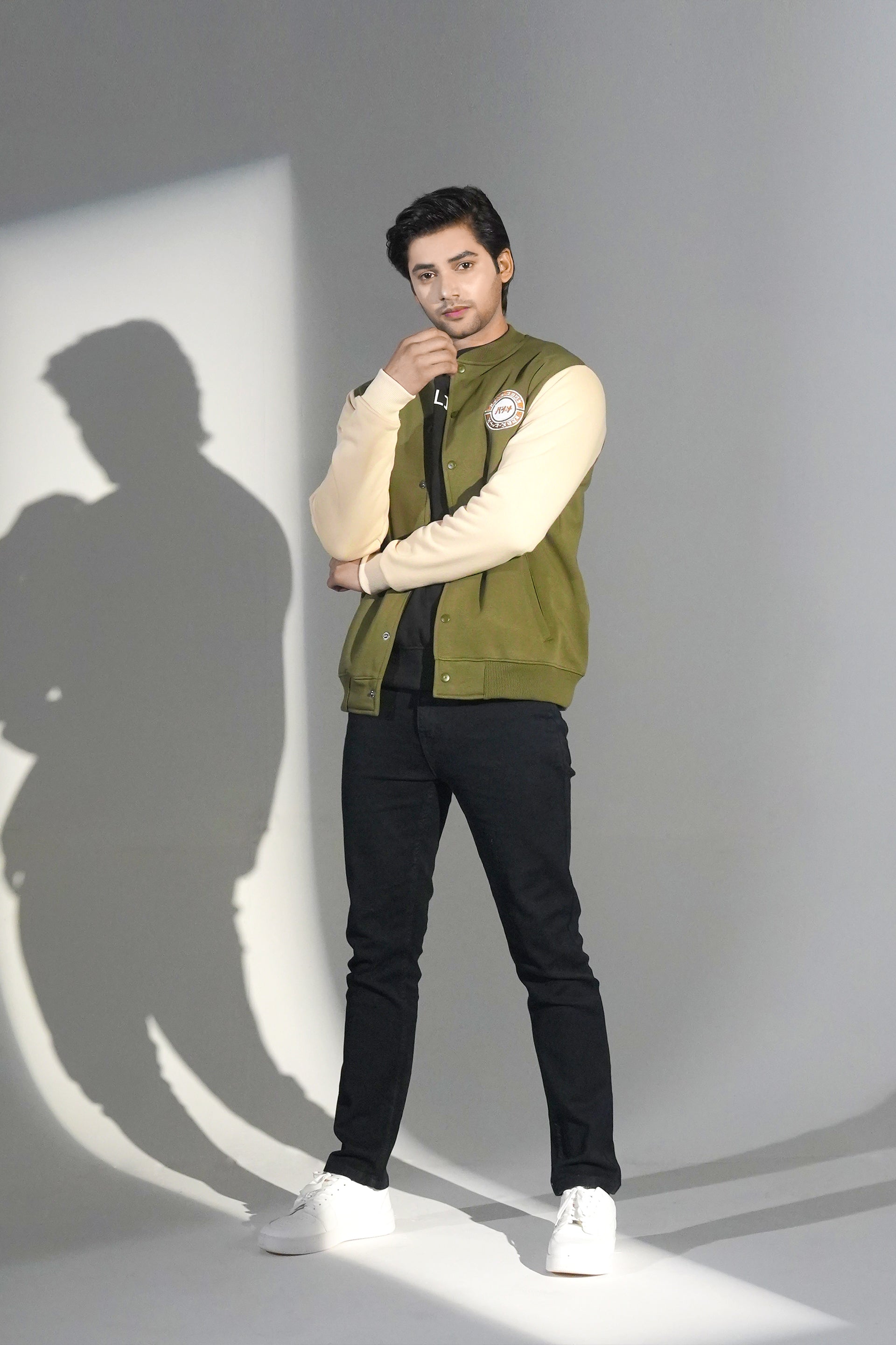 MEN ARMY GREEN JACKET Reality