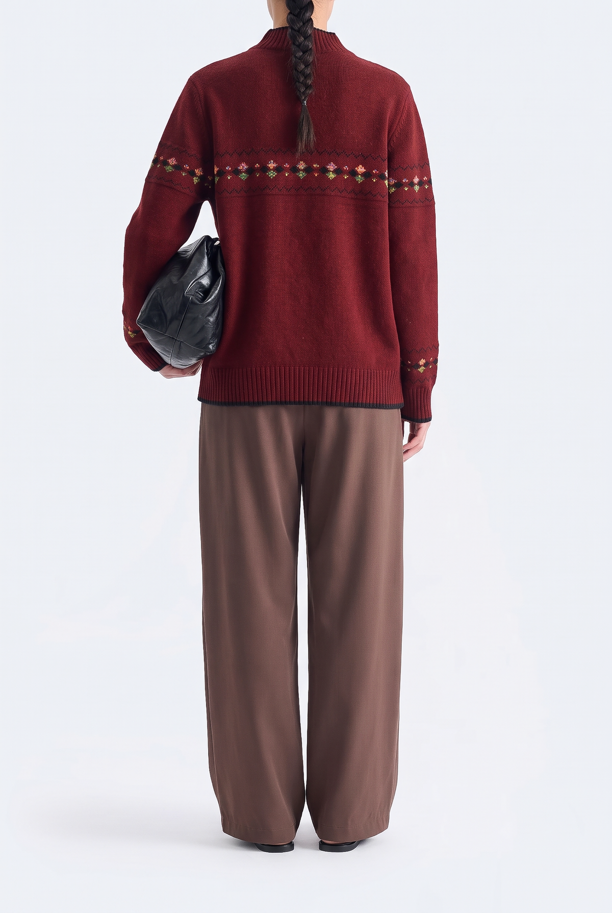 MAROON SWEATER Reality