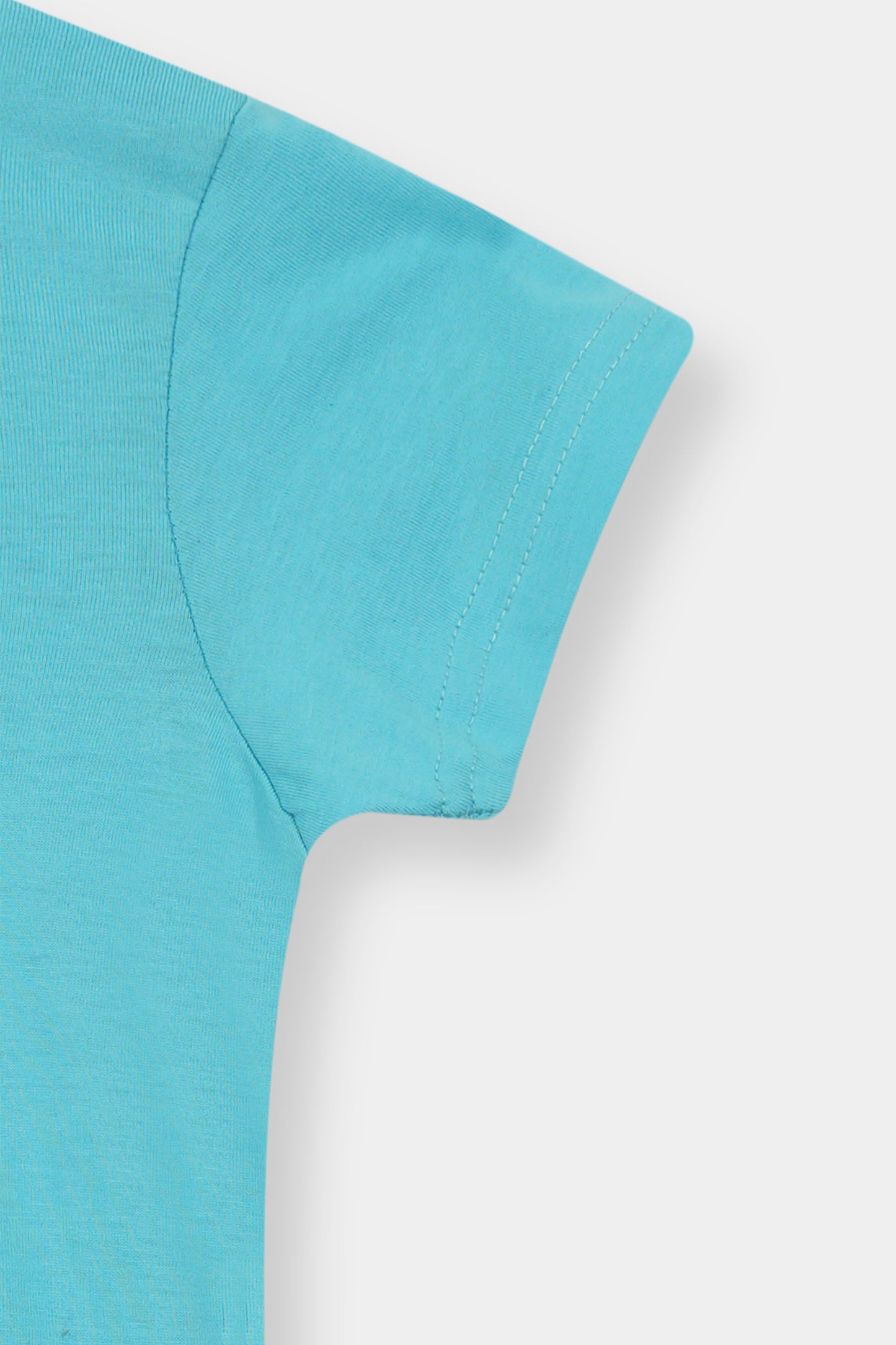 Minnie & Daisy Cartoon Print Blue T-shirt for Girls Reality