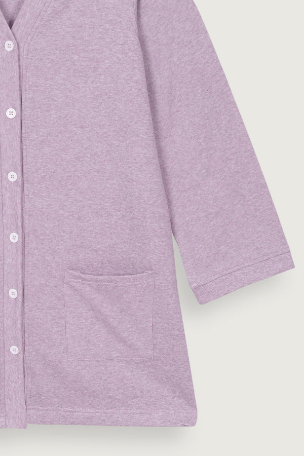 CARDIGAN LIGHT PURPLE WITH BOTTOM Reality