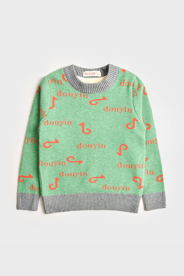 Monoprix Green Sweater