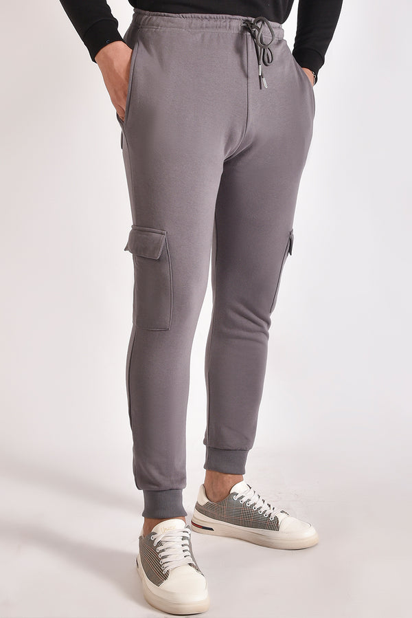 ModernFit 6-Pocket TERRY TROUSER Grey