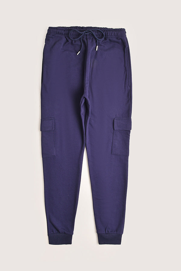 ModernFit 6-Pocket TERRY TROUSER Blue