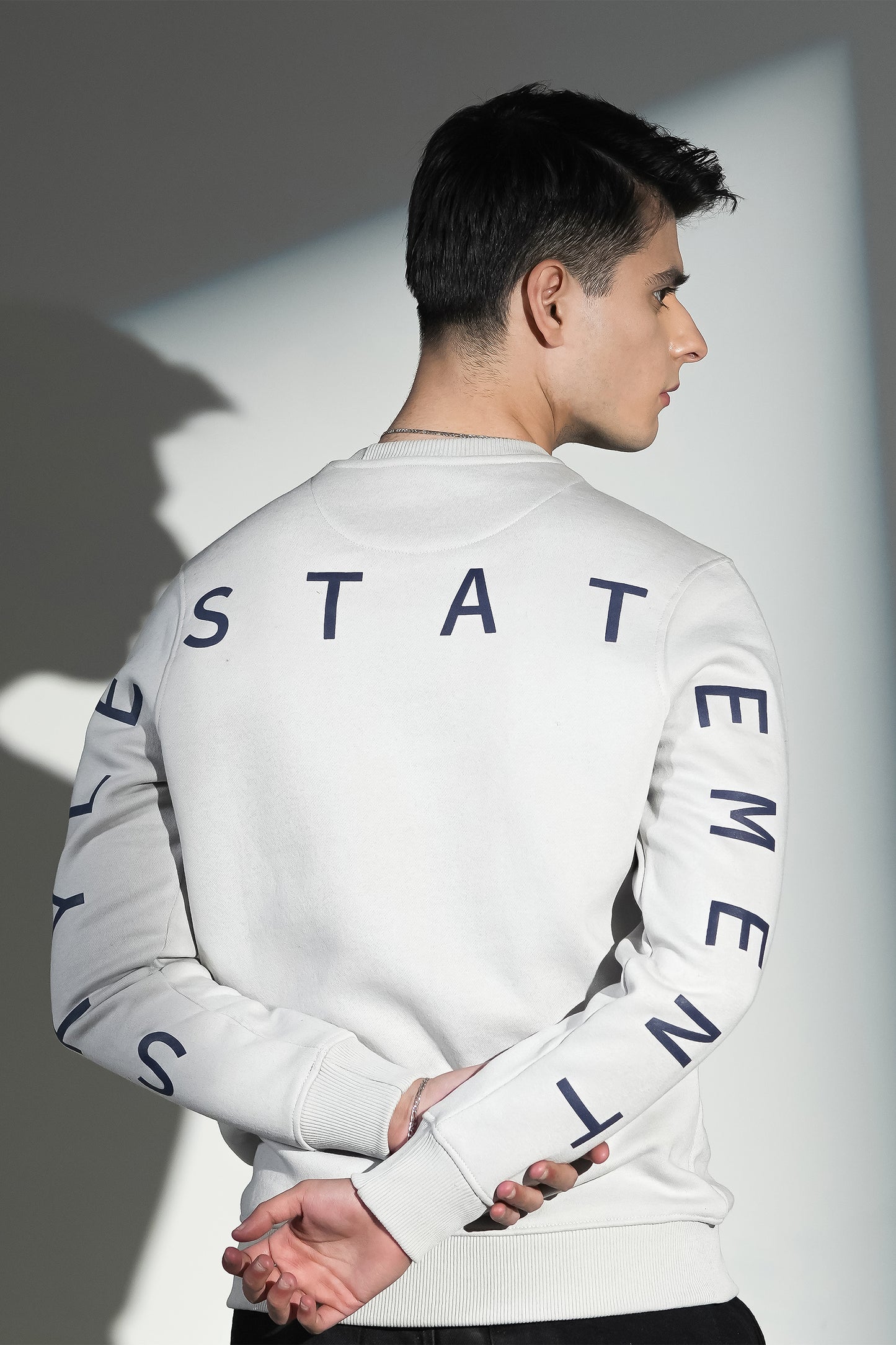 MEN'S BLACK SWEAT SHIRT Reality