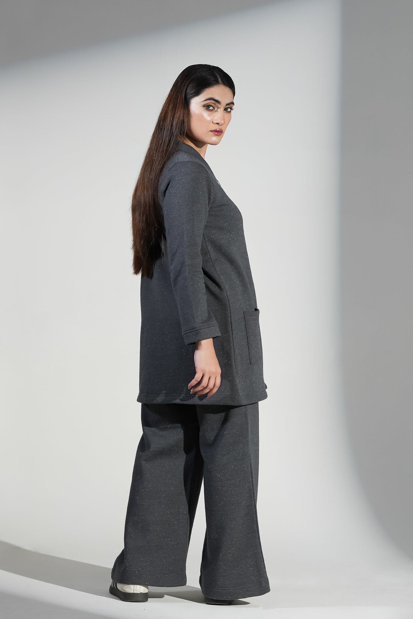 CARDIGAN DARK BLUE WITH BOTTOM Reality