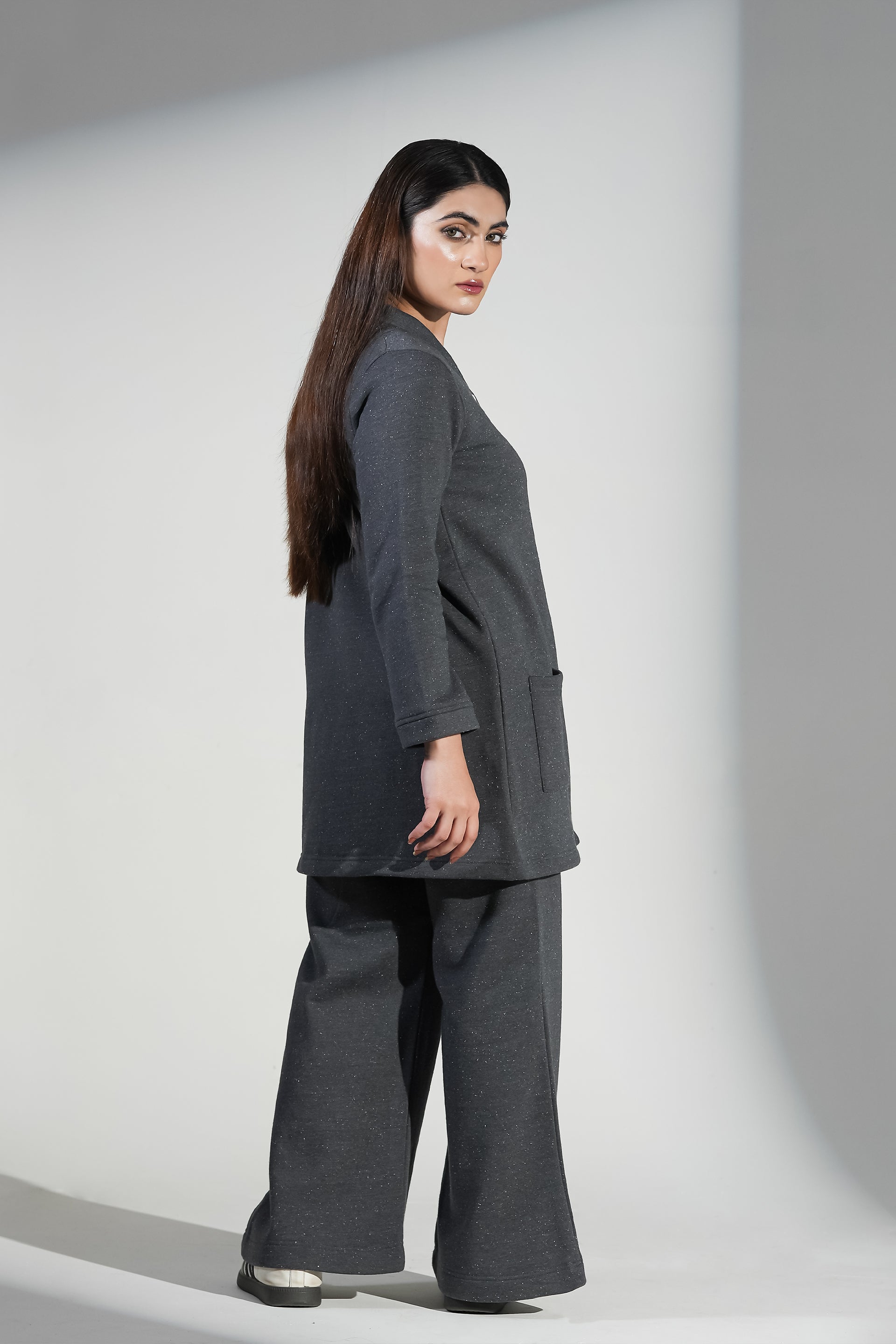 CARDIGAN DARK BLUE WITH BOTTOM Reality