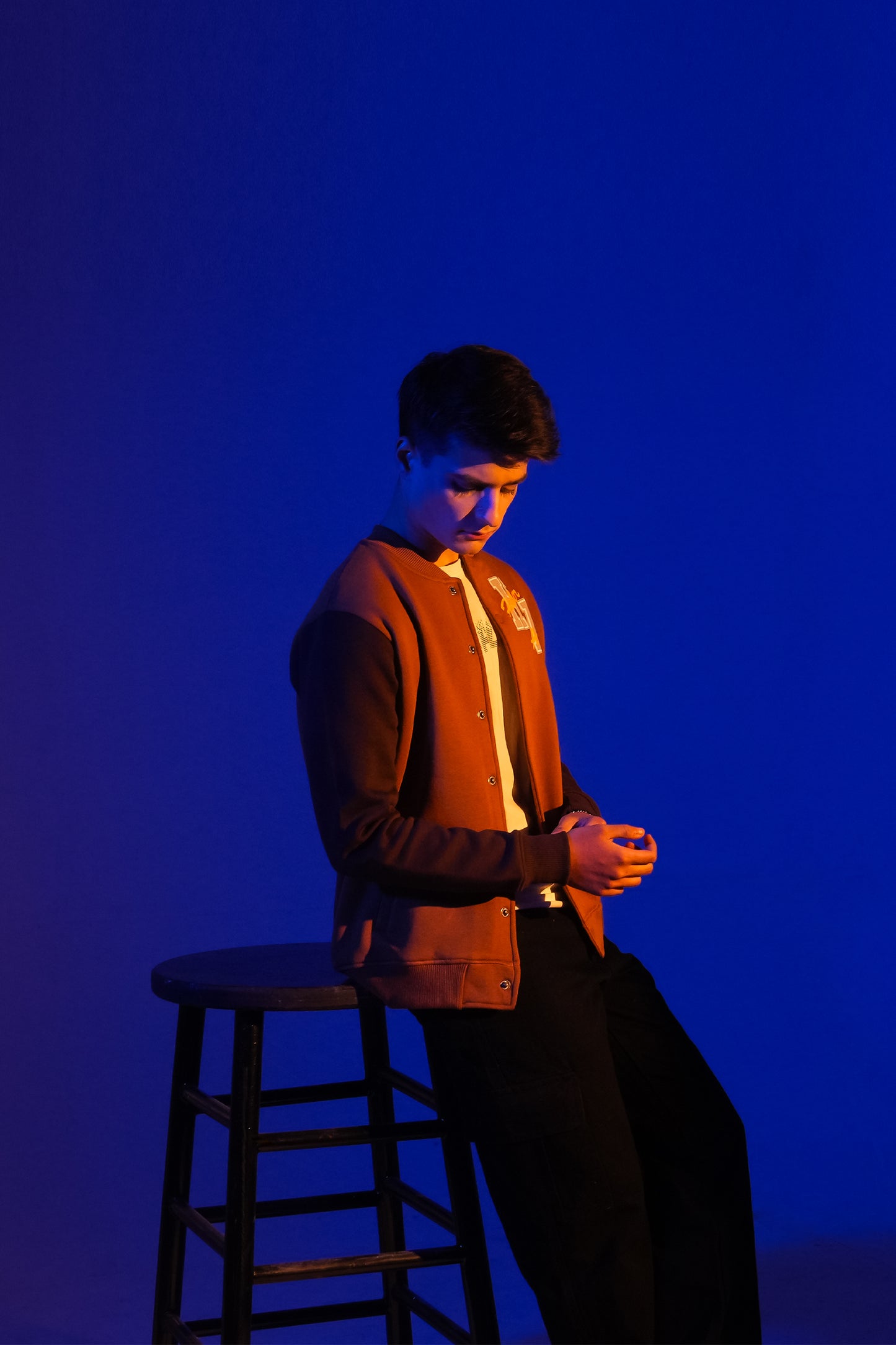 MEN BROWN JACKET Reality