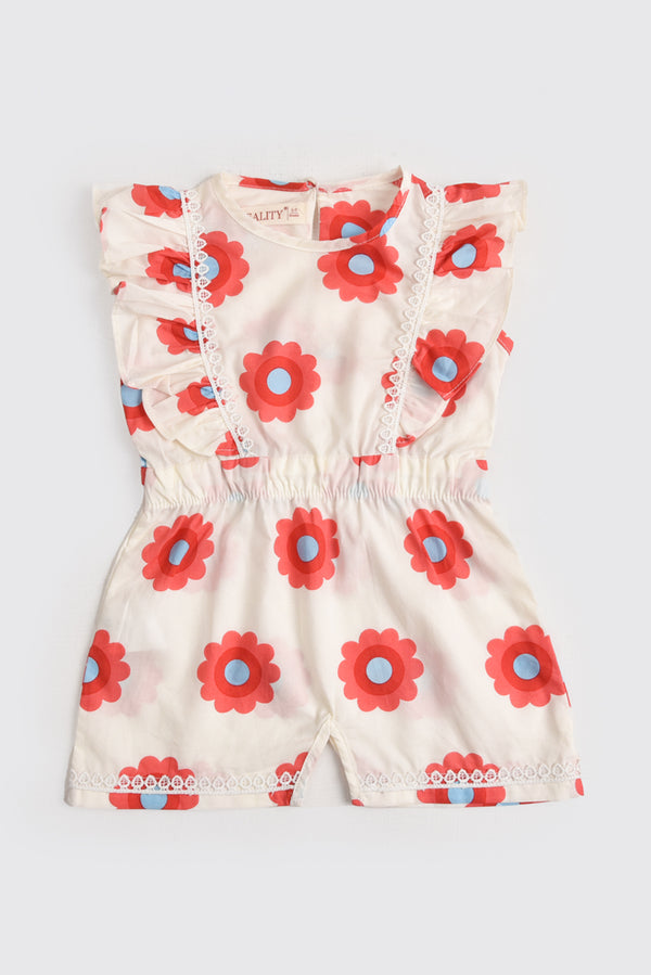 Spring Bloom Baby Romper